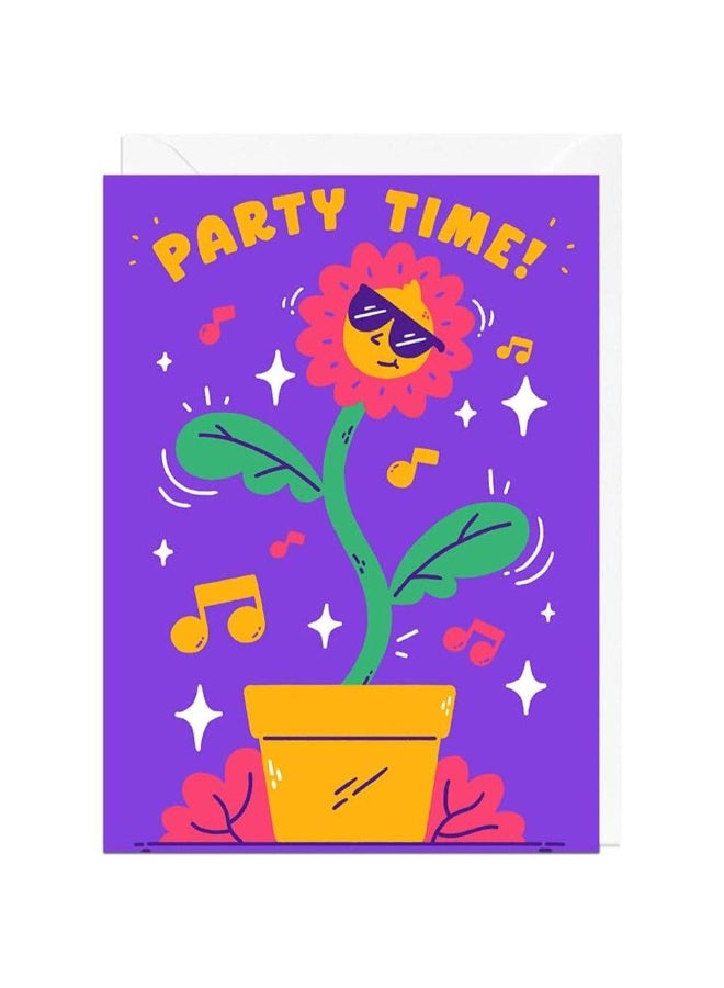 Jolly Awesome Party Time Greeting Card (11.4 x 16.2 cm)
